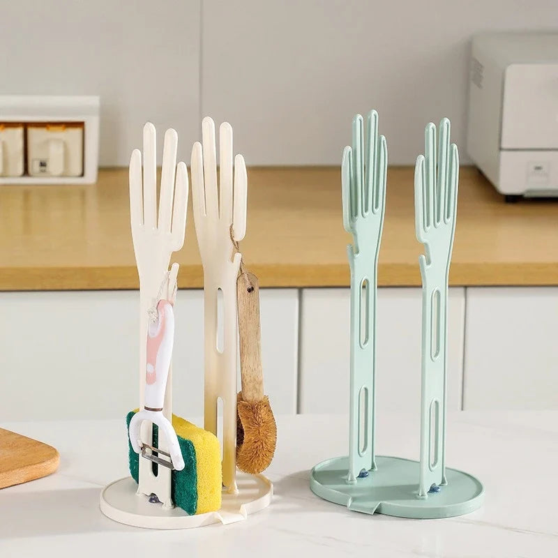 Kitchen Glove Drying Stand & Cleaning Cloth Organizer Rack