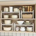 Expandable Under Sink Organizer - Metal Kitchen Storage Rack