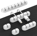 Silicone Cable Organizer Clips for Desk & Office Wire Management