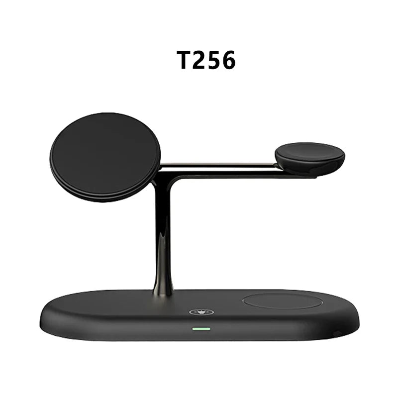 3-in-1 Magnetic Wireless Charging Station for iPhone, Watch & AirPods
