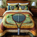 Tennis Time 3-Piece Quilted Bedding Set GFTOTP8525