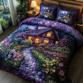 Fairytale Cottage 3-Piece Quilted Bedding Set GFTOMA934
