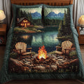 Nature Retreat  3-Piece Quilted Bedding Set GFTONL4129
