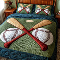 Home Run 3-Piece Quilted Bedding Set GFTOMA1402