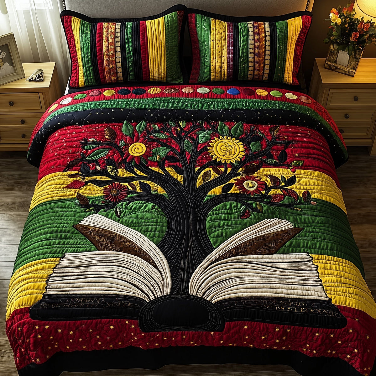 Proud Roots 3-Piece Quilted Bedding Set GFTOTP7764
