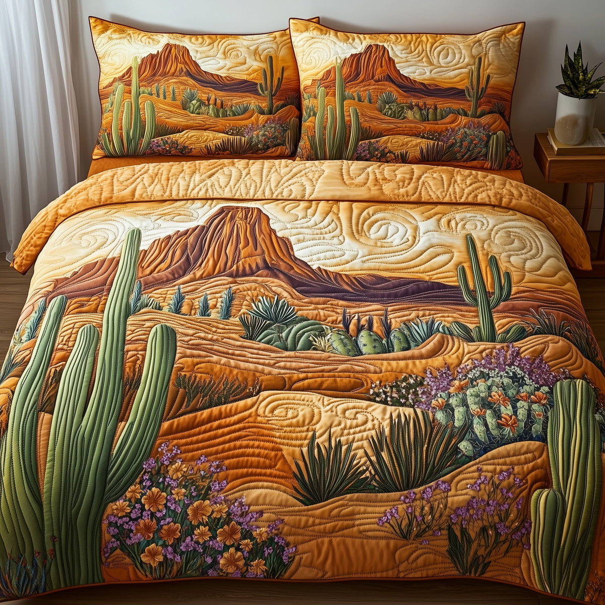 Arizona Dreamscape 3-Piece Quilted Bedding Set GFTOTP5041