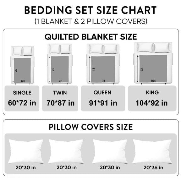 Peaceful Lighthouse 3-Piece Quilted Bedding Set GFTONL3784